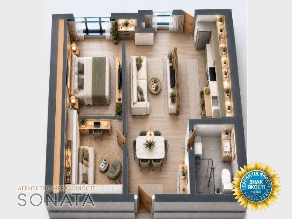 flat